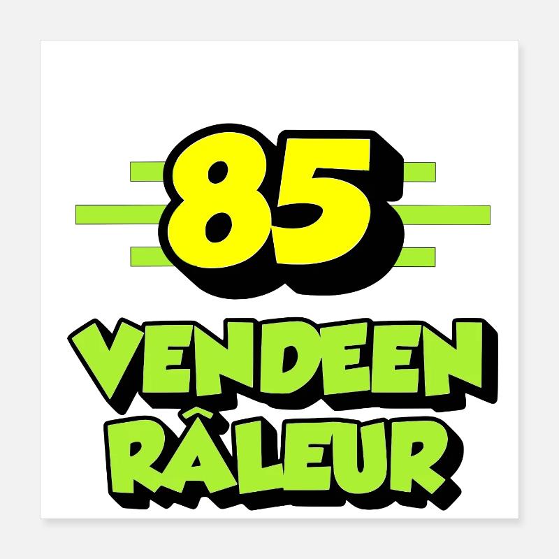 Vendéen râleur Poster 40 x 40 cm