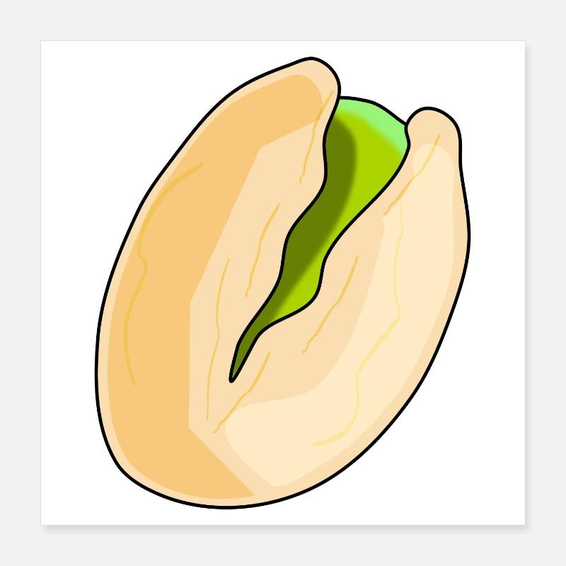 Pistache Poster 40 x 40 cm
