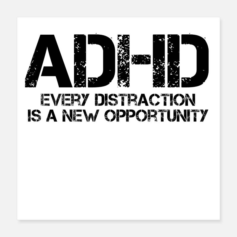 ADHS Poster 40x40 cm