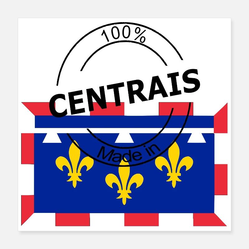 Zentris Poster 40x40 cm