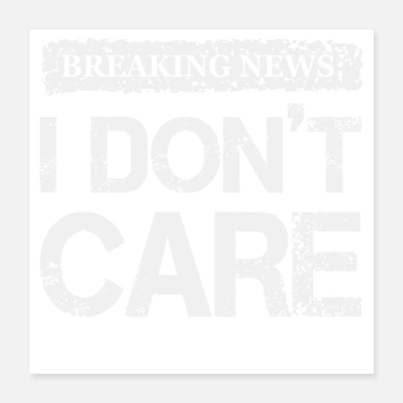Bold Protest Statement T-Shirt Design Poster 16" x 16" (40x40 cm)