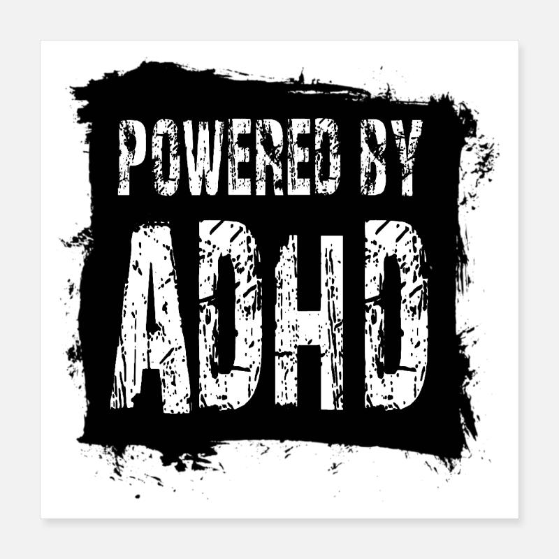 ADHS Poster 40x40 cm