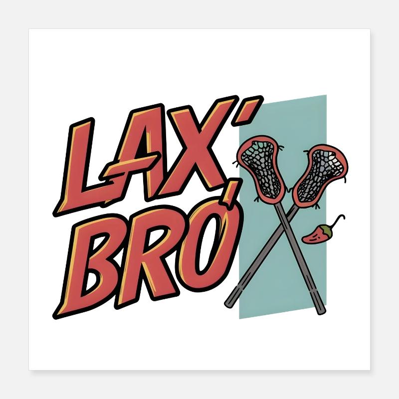 Lax, Bro Poster 40x40 cm