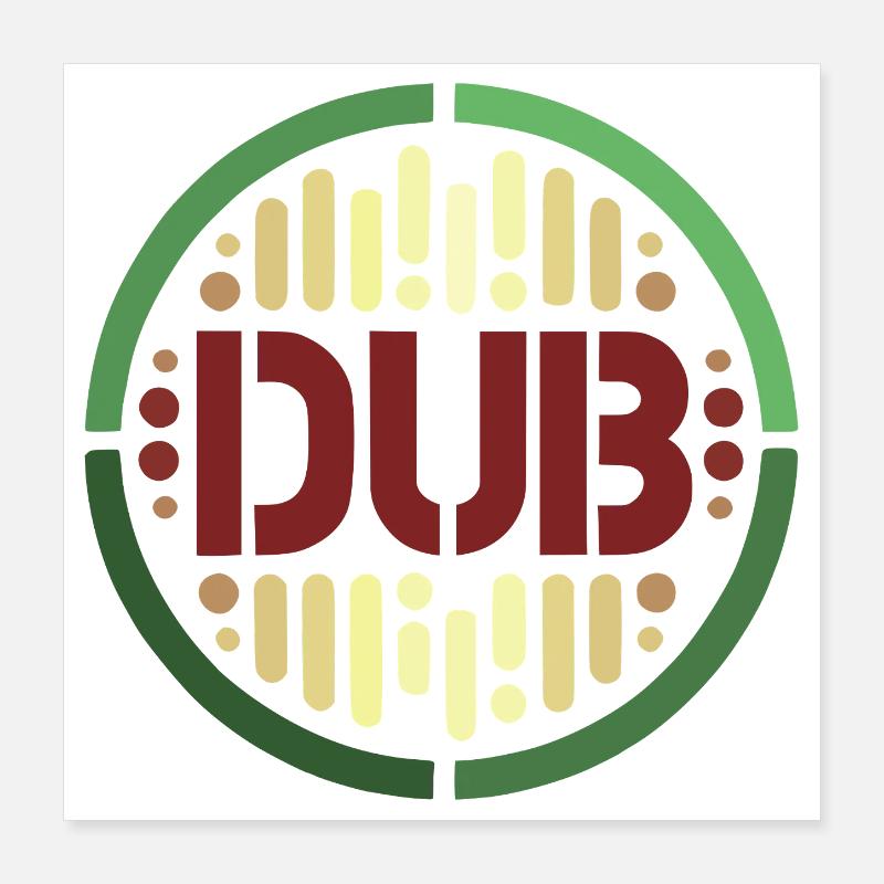 Synchronisieren Poster 40x40 cm