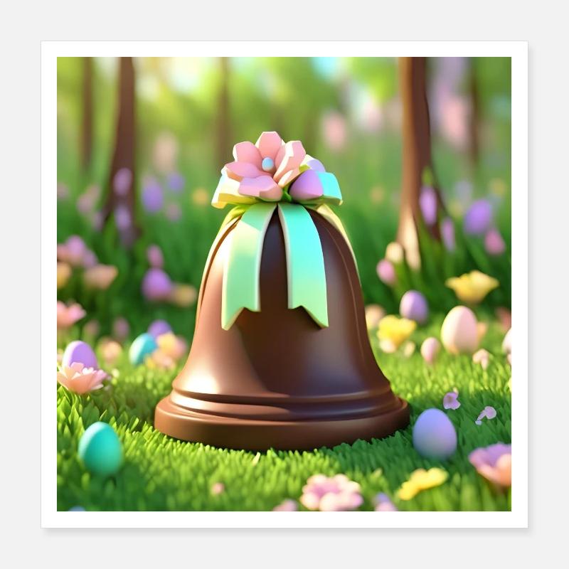 Easter, Happy Easter, Happy Easter Poster 16" x 16" (40x40 cm)