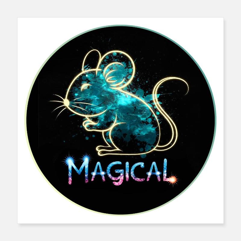 Magic Rat Poster 16" x 16" (40x40 cm)