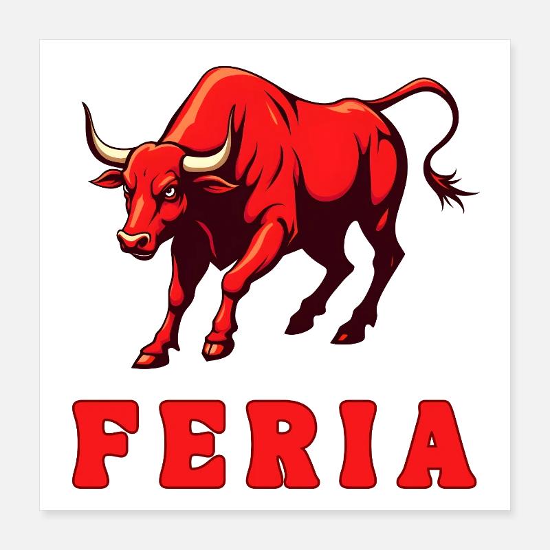 FERIA Poster 40 x 40 cm