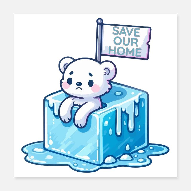 Save Our Home Poster 16" x 16" (40x40 cm)