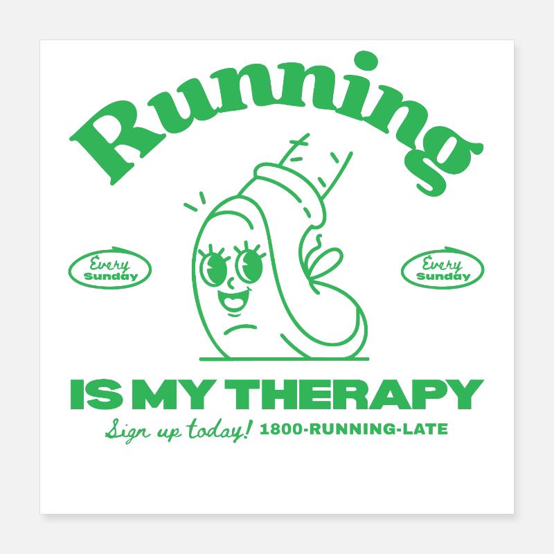 L’amour de la course rétro Poster 40 x 40 cm