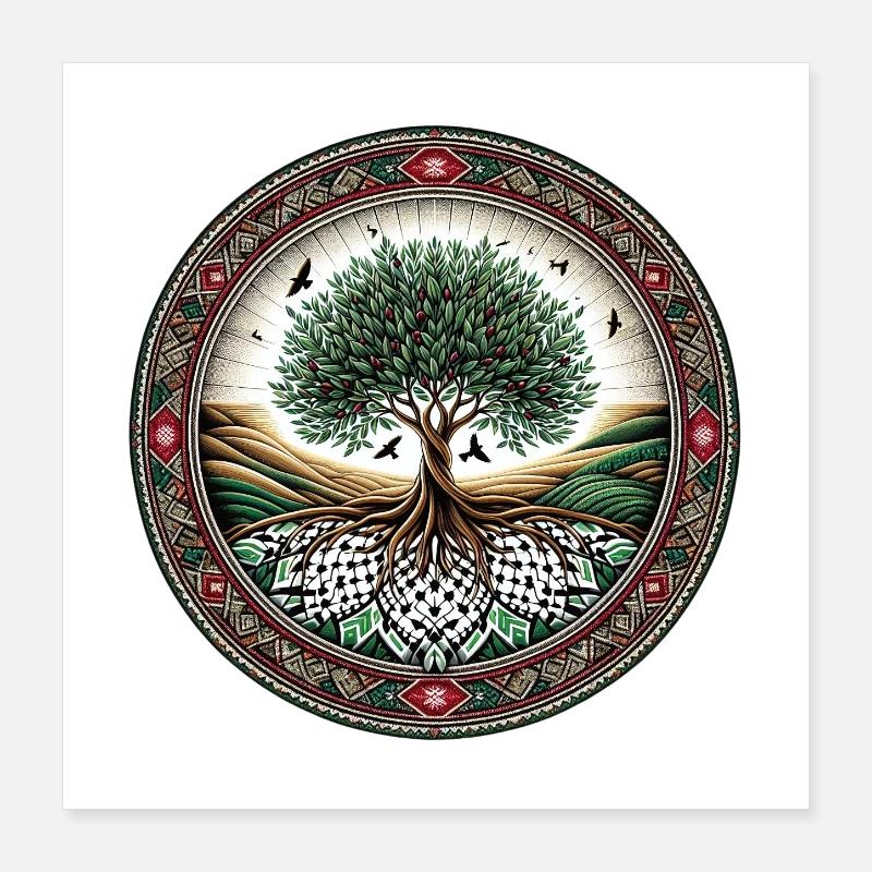 Deep-rooted Poster 16" x 16" (40x40 cm)