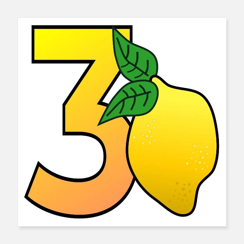 30th Birthday - Thirty Poster 16" x 16" (40x40 cm)