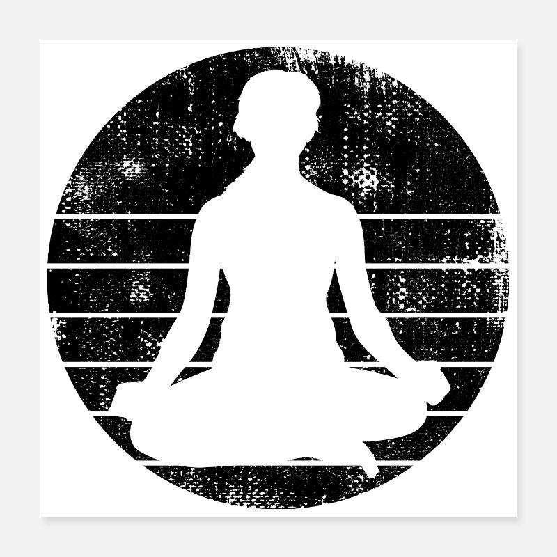 Yogi Poster 40x40 cm