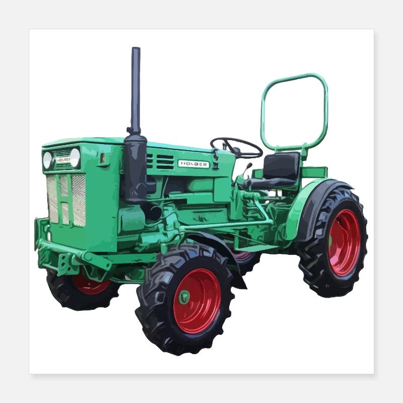 Kultiger A45 Traktor Poster 40x40 cm