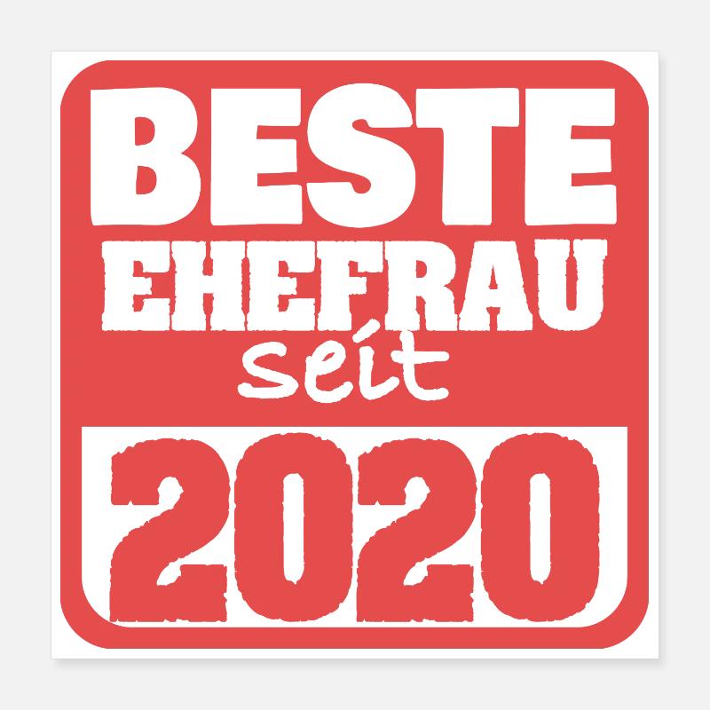 Ehe 2020 Poster 40x40 cm