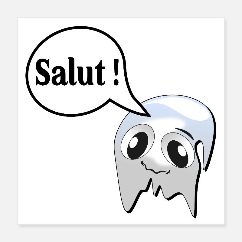 Hallo Phantom Poster 40x40 cm