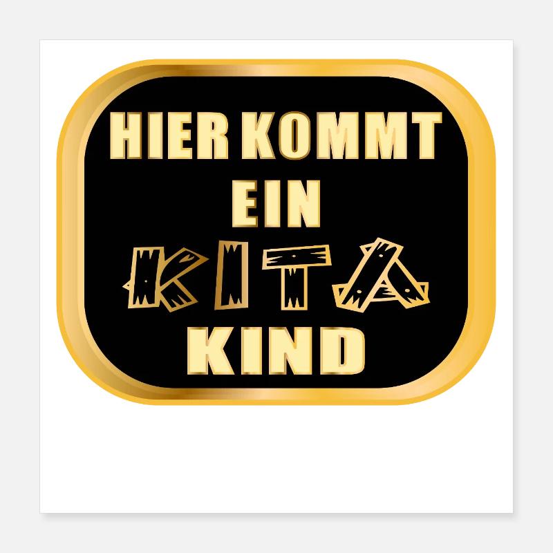 KITAKIND KINDERDAGVERBLIJF PEUTERS Poster 40x40 cm