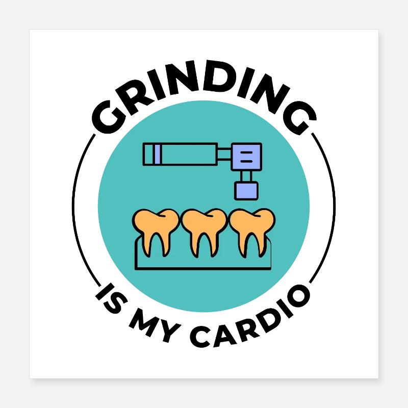 Dental Lab Technician Pride Design  Poster 16" x 16" (40x40 cm)