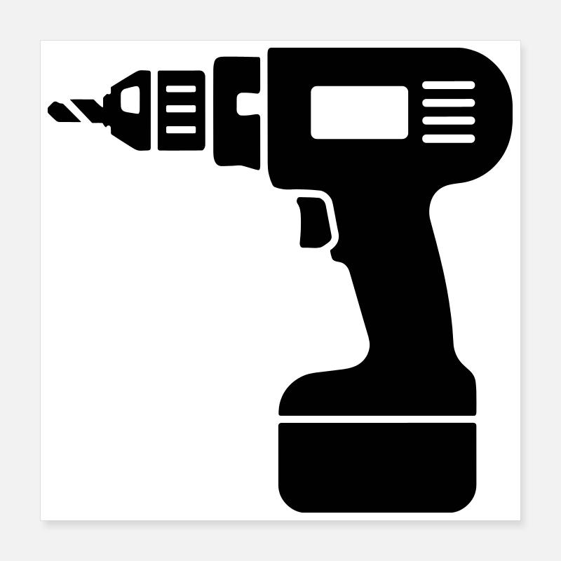 Drill Poster 16" x 16" (40x40 cm)