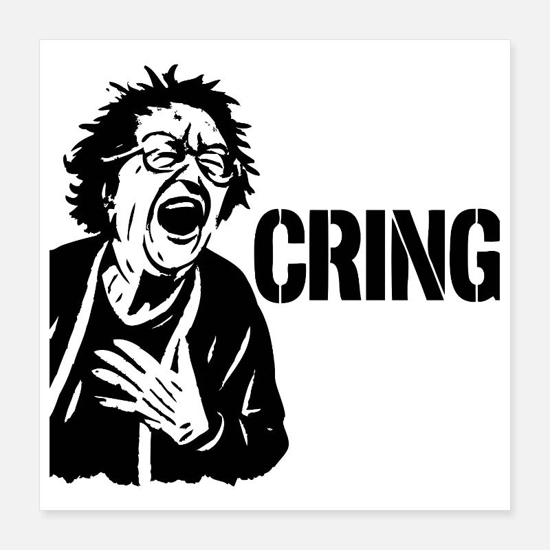 Cring, Mamie Poster 40 x 40 cm