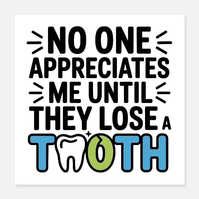 Dental Lab Technician Articulator  Poster 16" x 16" (40x40 cm)