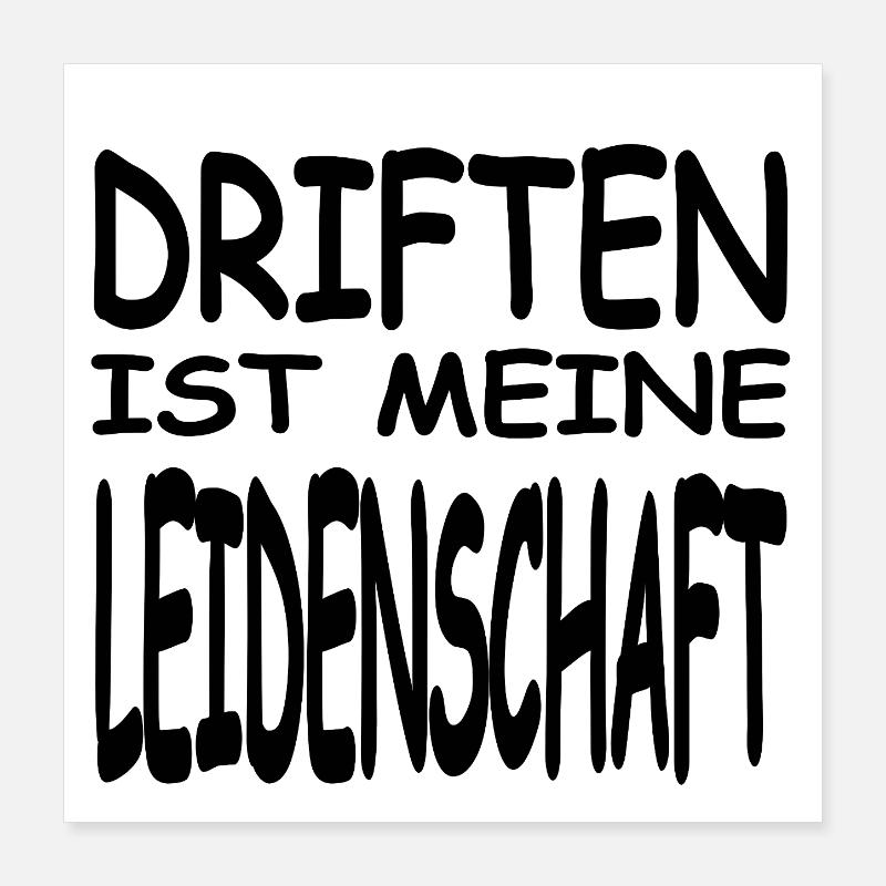 drift Poster 16" x 16" (40x40 cm)