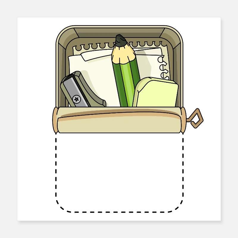 POCKET CAN Poster 16" x 16" (40x40 cm)