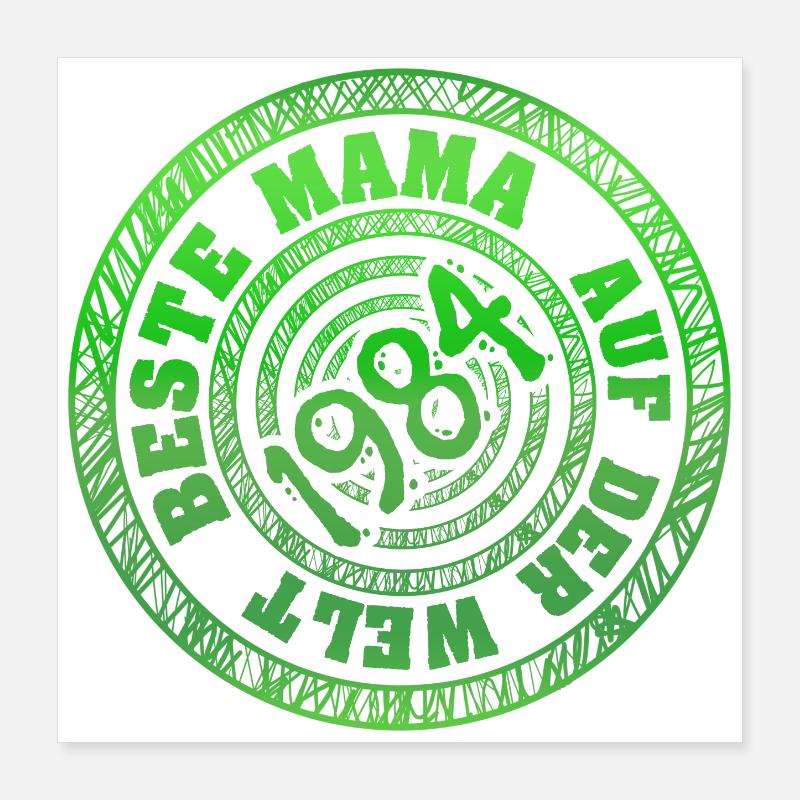 Maman 1984 Poster 40 x 40 cm