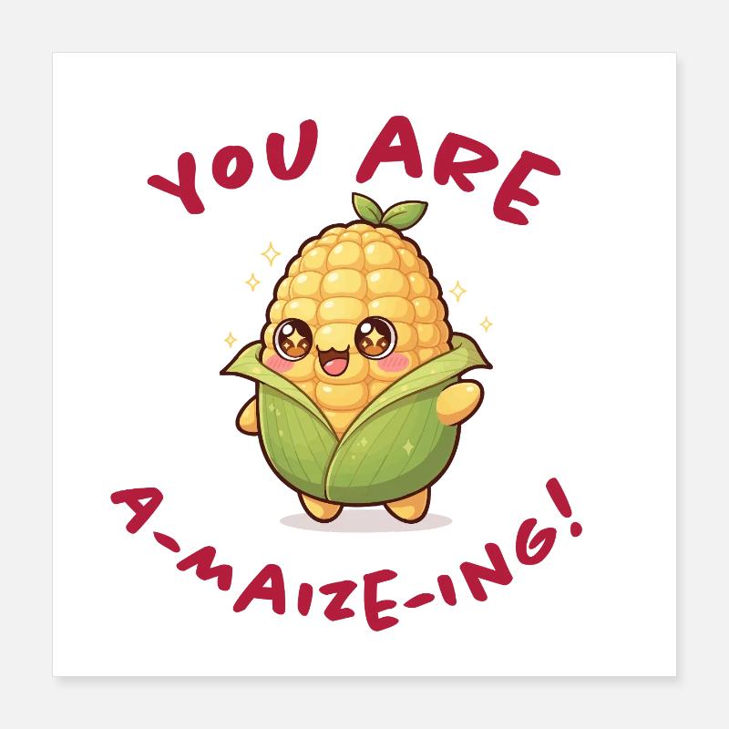 Vous étonnez Poster 40 x 40 cm