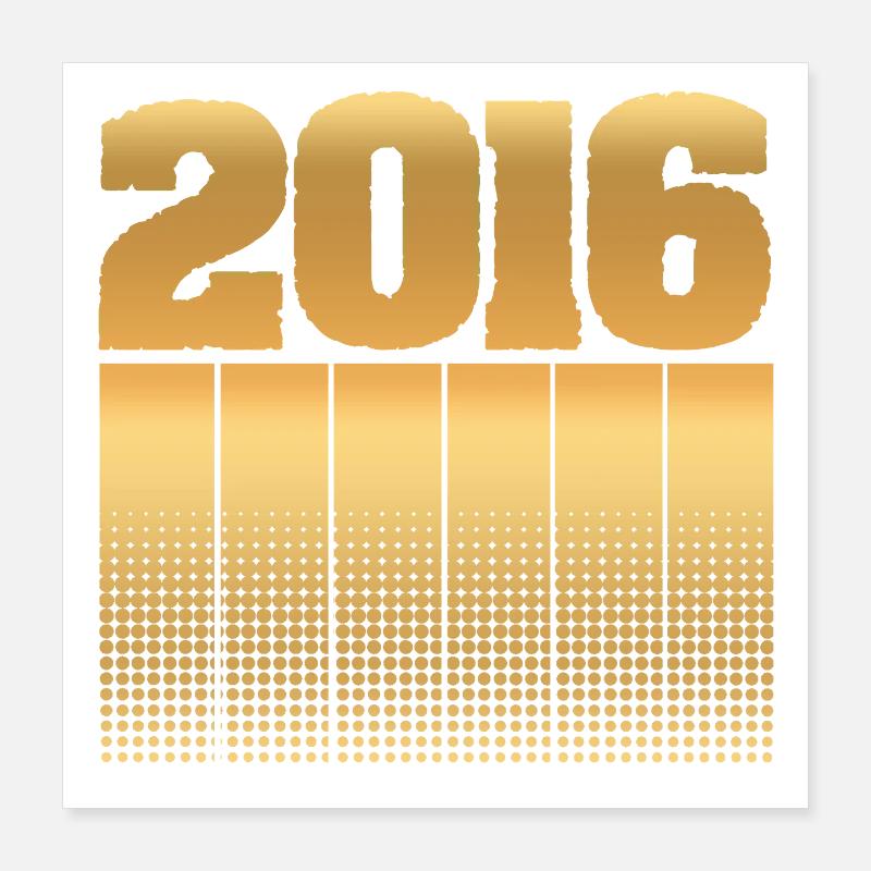 Birthday 2016 Poster 16" x 16" (40x40 cm)