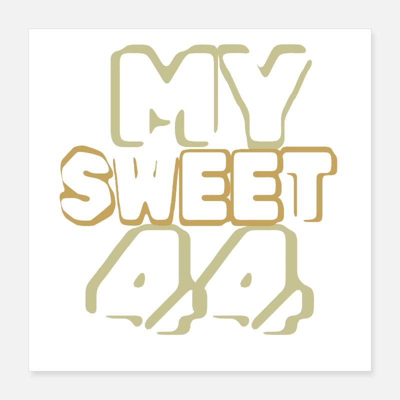 Suess 44 Poster 40 x 40 cm