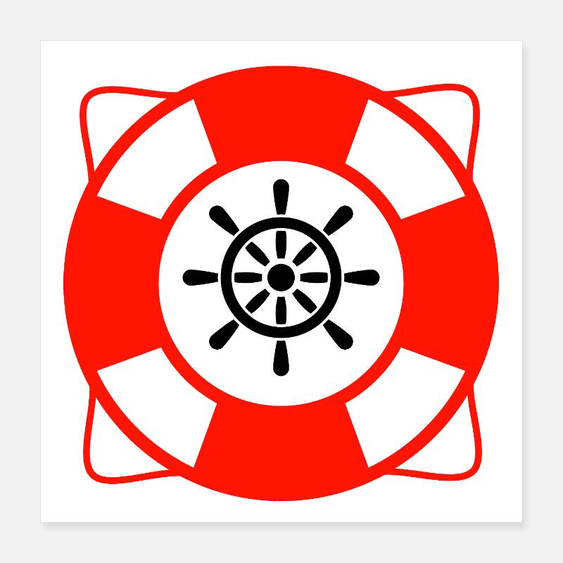 Sail Poster 16" x 16" (40x40 cm)