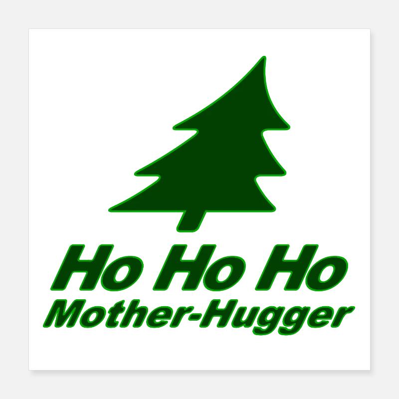 C’est Noël encore, espèce de Câline de Mère ! Poster 40 x 40 cm