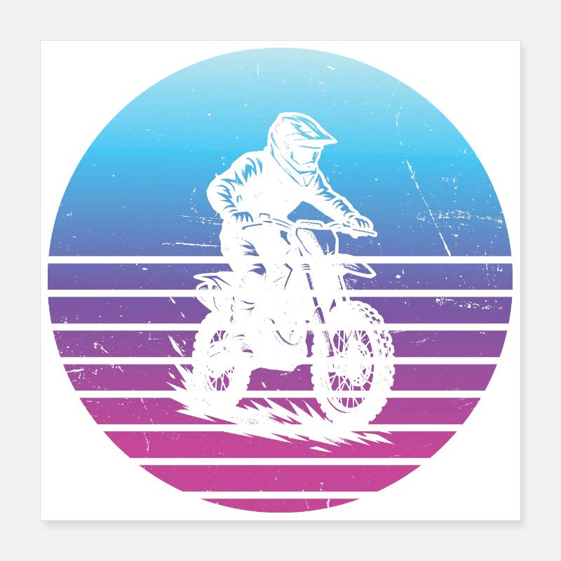 Direct Motocross Statement Poster 16" x 16" (40x40 cm)