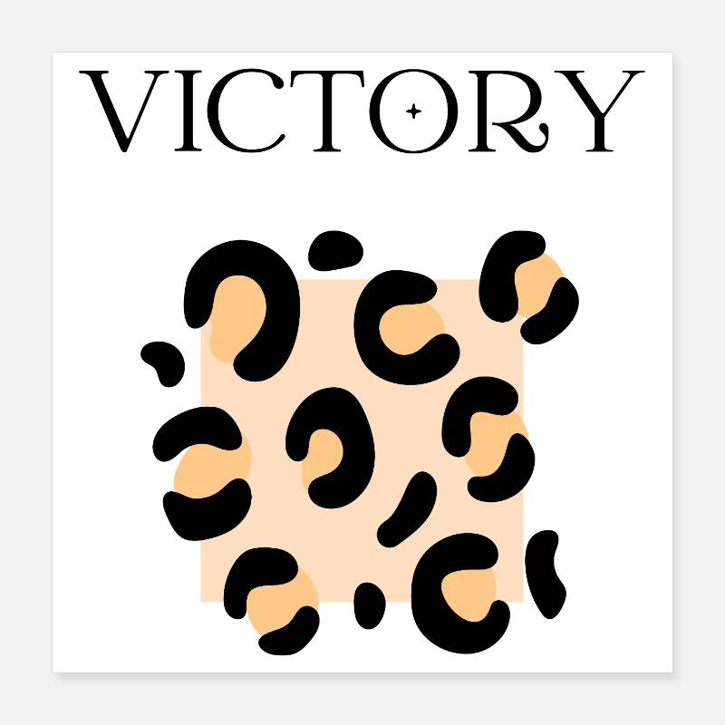 Sieg Poster 40x40 cm