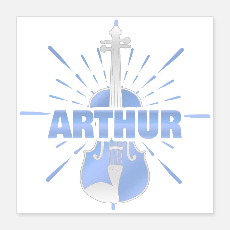 Arthur Poster 40 x 40 cm