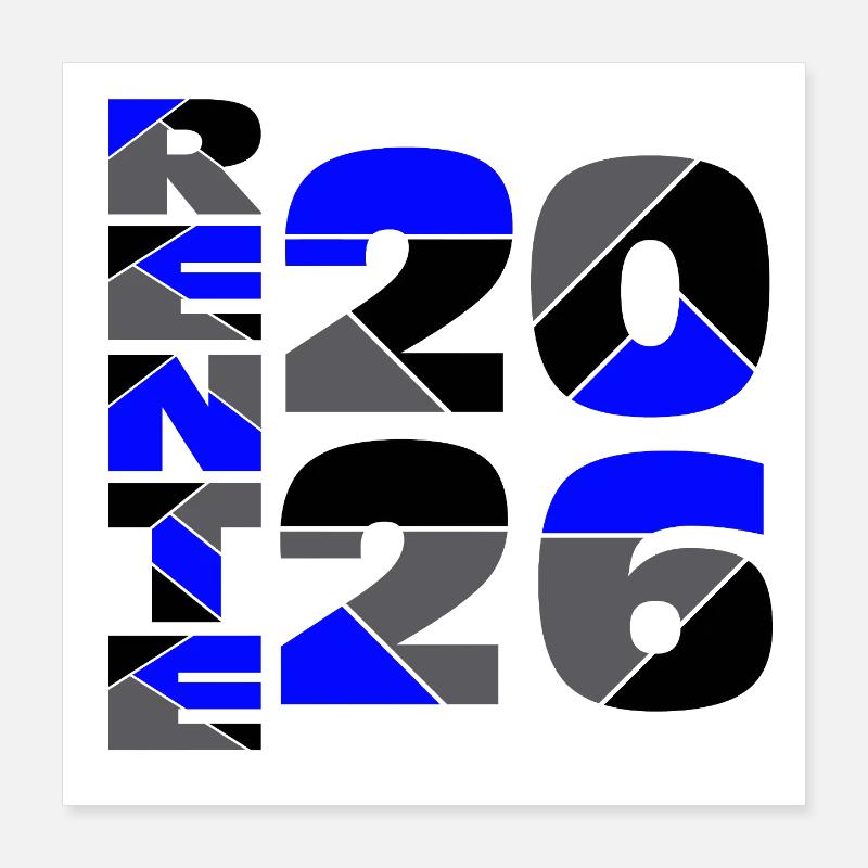Pension Annual figures 2026 Poster 16" x 16" (40x40 cm)
