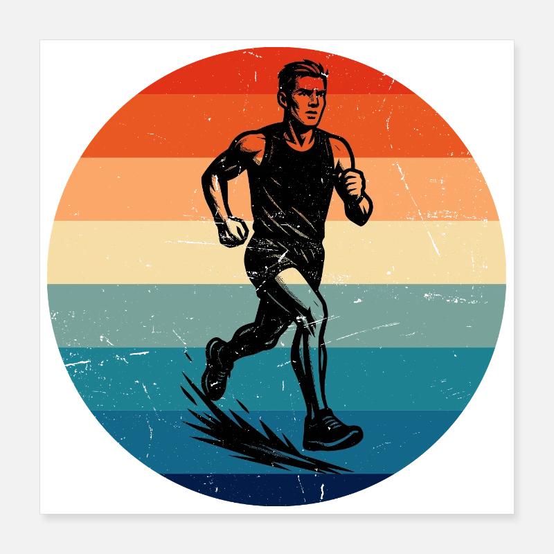 Great Race Gift for Race Poster 16" x 16" (40x40 cm)