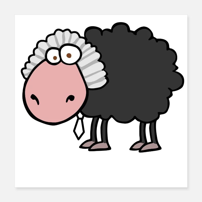 Sheep judge Poster 16" x 16" (40x40 cm)
