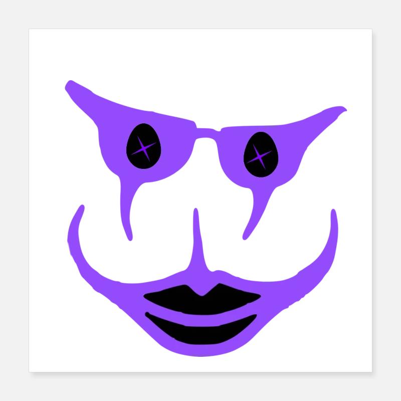 Lustig Poster 40x40 cm
