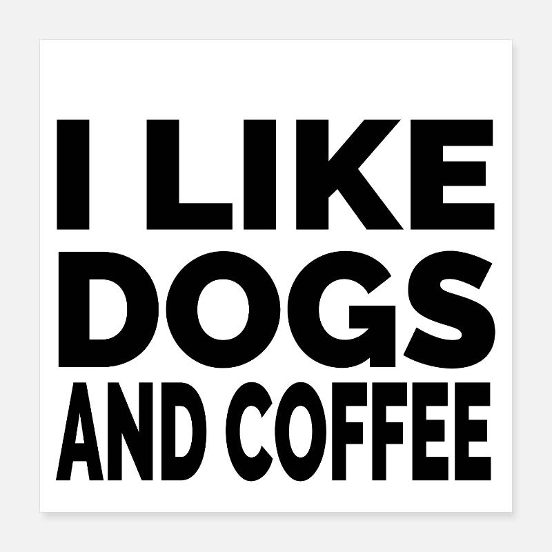 canine Poster 40 x 40 cm