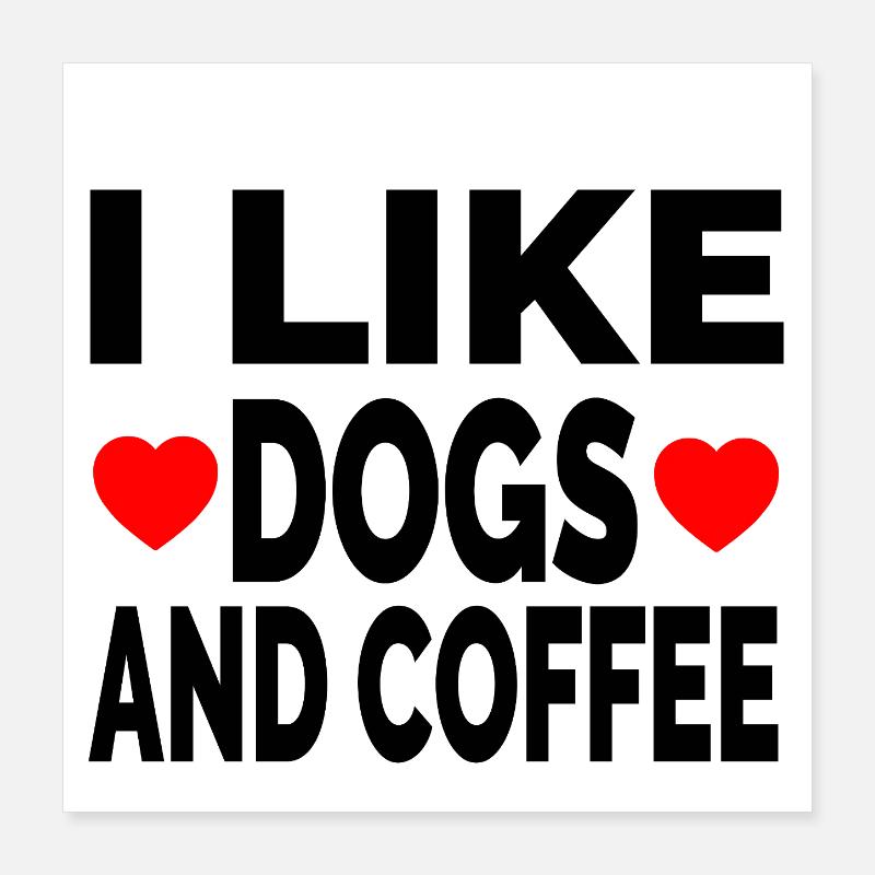 canine Poster 40 x 40 cm