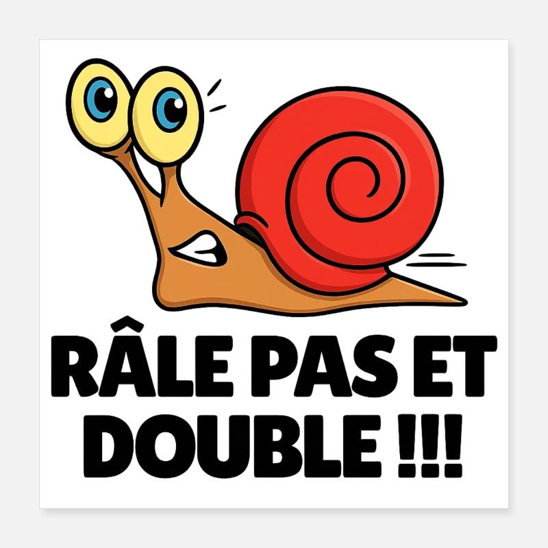 Step-moan and double Poster 16" x 16" (40x40 cm)