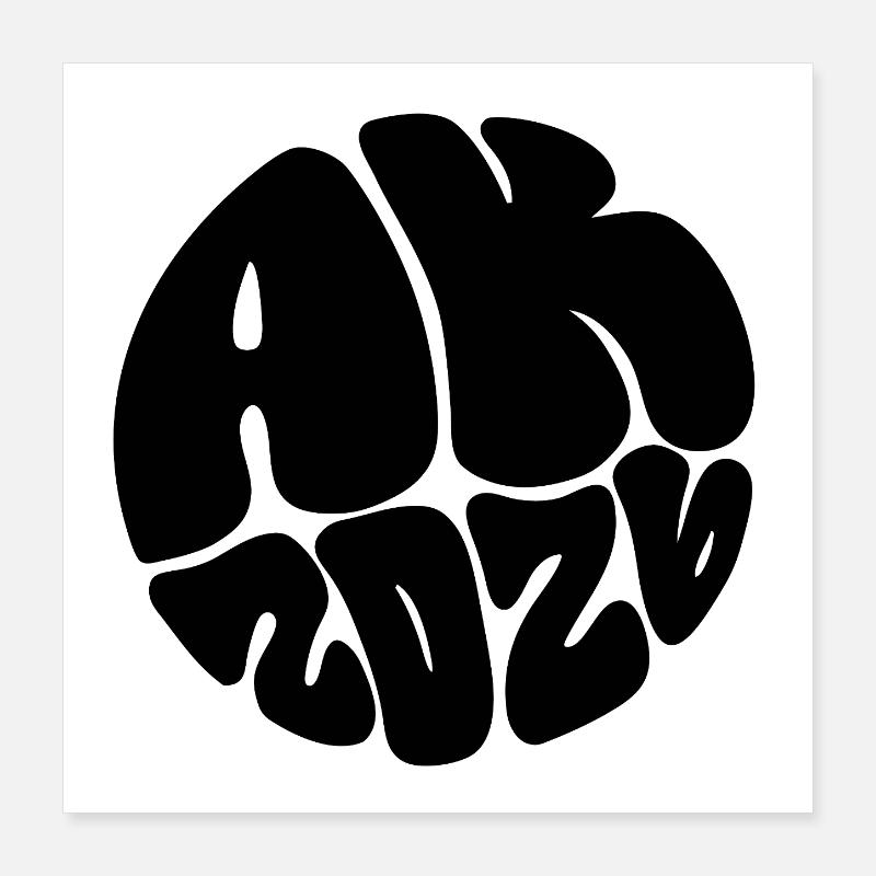 Bitte Design hochladen Poster 40x40 cm