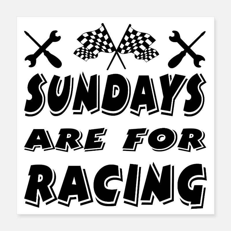 Auto Poster 40x40 cm