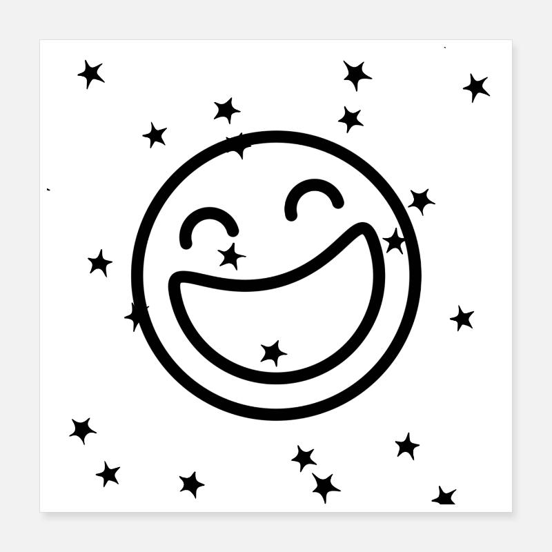 emo joie Poster 40 x 40 cm