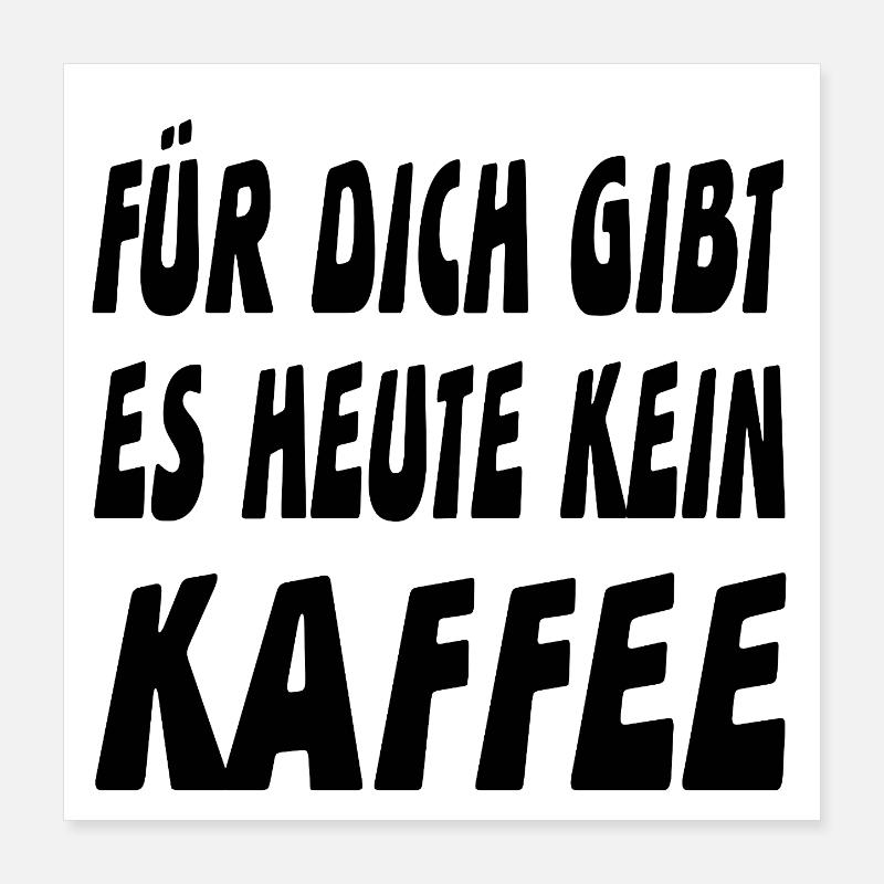 Café Poster 40 x 40 cm