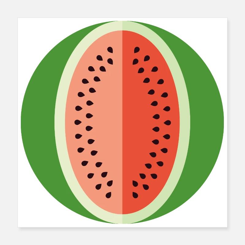 watermelon Poster 40x40 cm