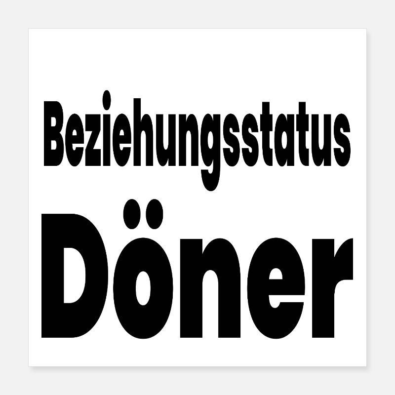 Kebab Poster 40 x 40 cm