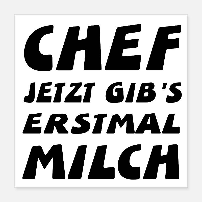Chef Poster 40x40 cm