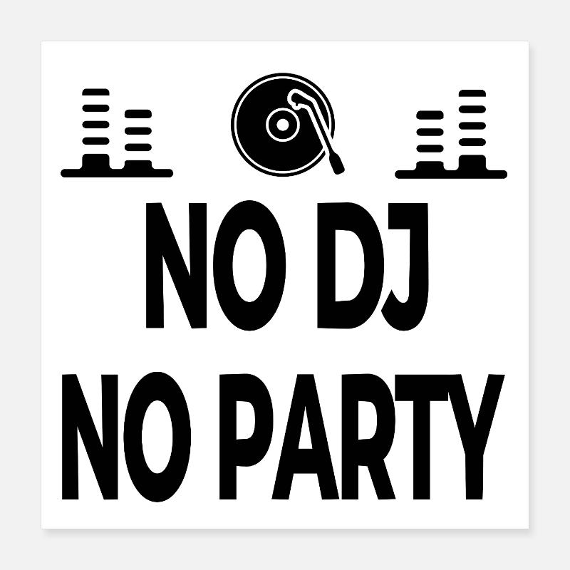 Parti Poster 40 x 40 cm
